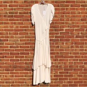 Young Fabulous and Broke Thea Ruffled Maxi Dress
